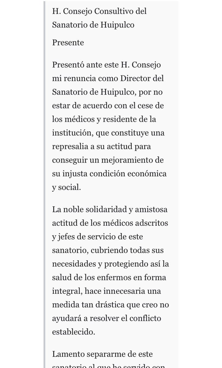 AsambleaIner's tweet photo. En 1965 el Dr Ismael Cosío Villegas apoyó a sus médicos residentes en su movimiento … 
La enseñanza siempre ha sido un pilar fundamental para el Instituto 🫁🍃🦋 y sus médicos residentes su alma y fuerza. https://t.co/RLZQQzQ9Lx