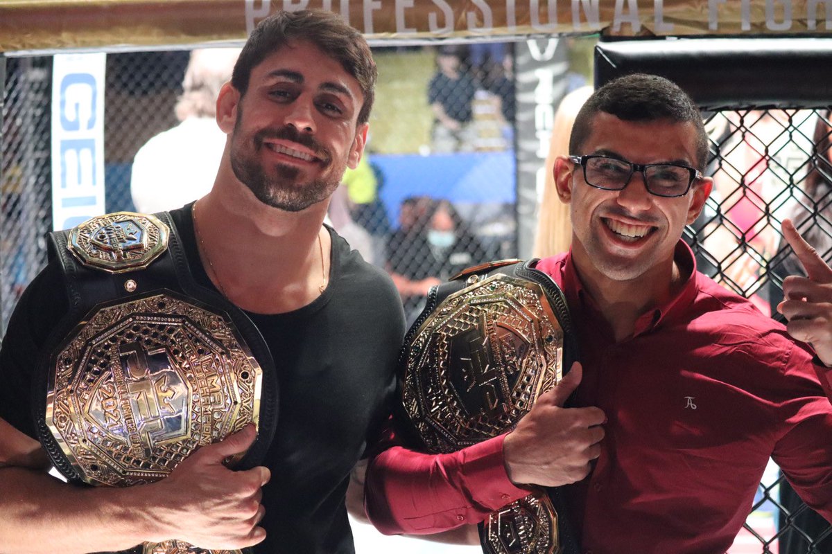 Two guys from Brazil are a million dollars richer.
#PFLChampionship