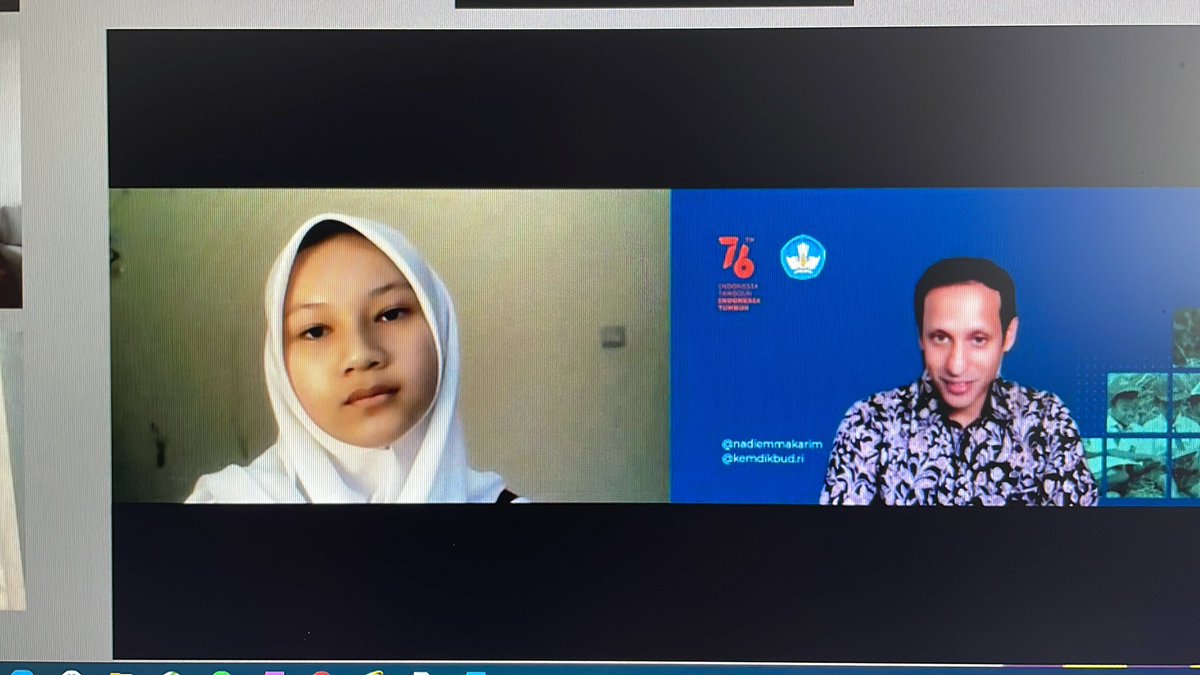 So great to hear <a href="/nadiemmakarim/">Nadiem Anwar Makarim</a> sharing how he’s reimagining the whole Indonesian education system to “emancipate learning” - such powerful ideas #gc2021 <a href="/TeachForAll/">Teach For All</a> <a href="/Kemdikbud_RI/">kemdikbud go id</a>