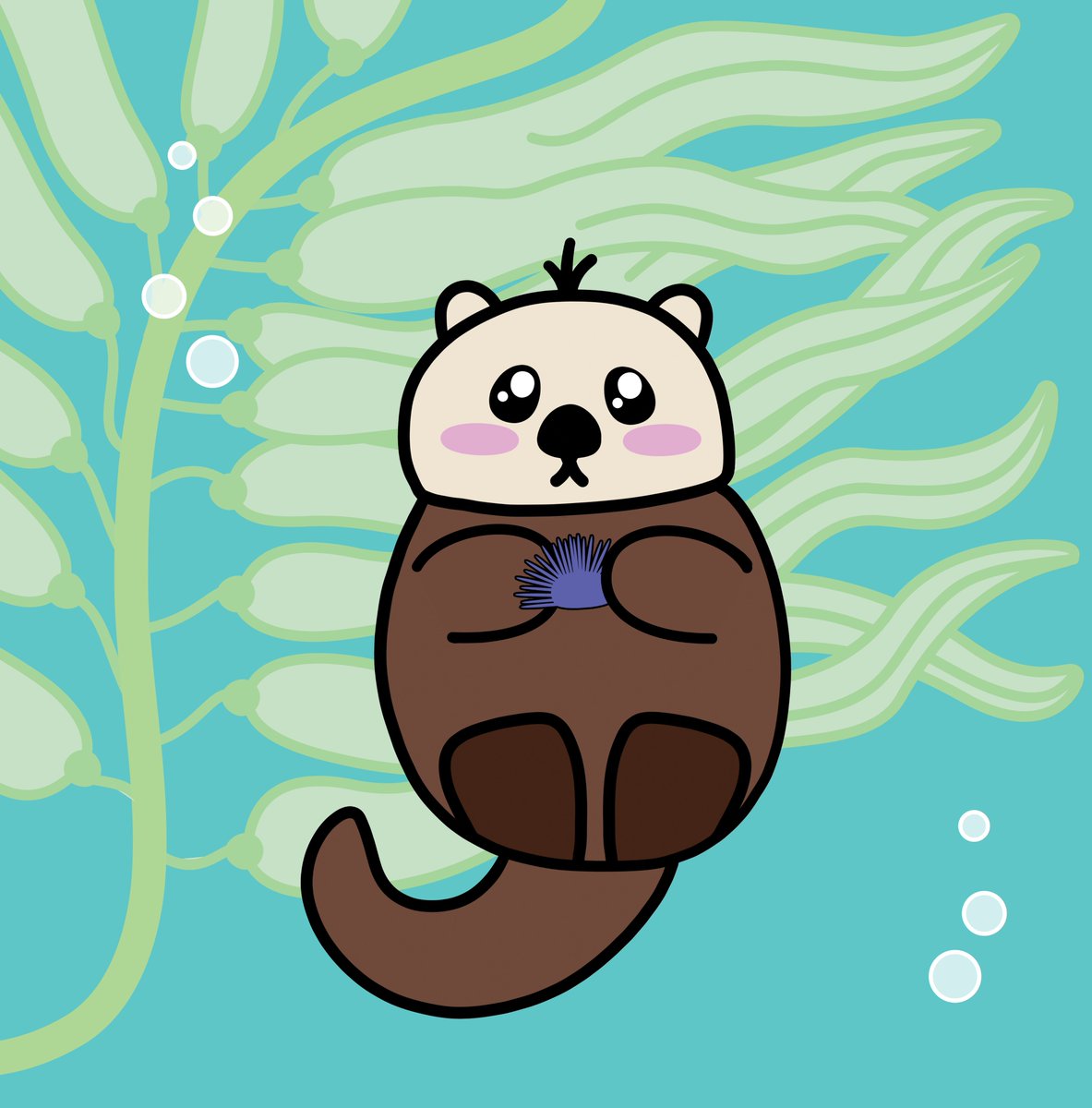 _environerd's tweet photo. When Sailor, a small sea otter pup with a big appetite, discovers she's the only otter unable to crack open her favorite snack--sea urchins--she sets out to learn their creative, tool-using techniques, determined to prevent urchins from devouring her kelp forest home. #PBPitch https://t.co/SyDTMqfIXe