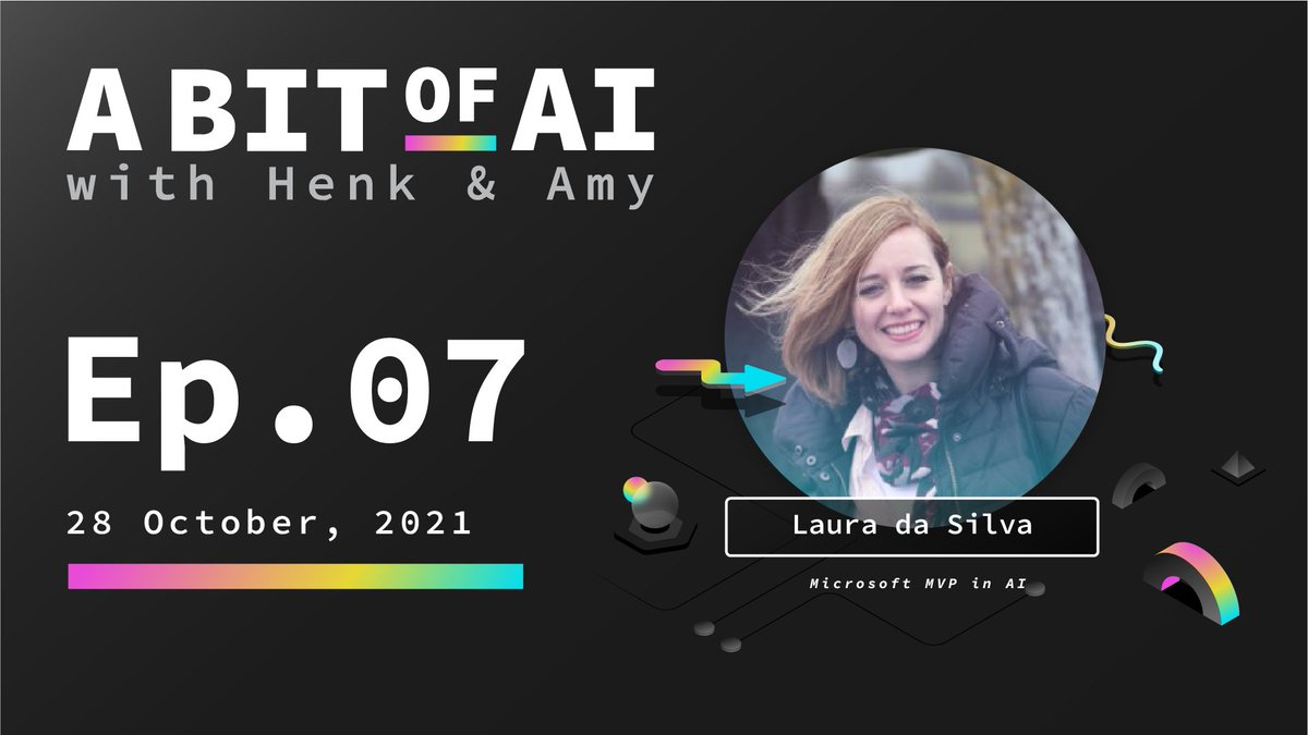 CsharpCorner's tweet photo. Join @hboelman and @AmyKateNicho with guest speaker Laura da Silva (@lauraDataSci), today at 10:30 (CEST) for the next episode of @AbitofAI.
Live streaming at https://t.co/6yzvY4GkMh
#abitofai #csharpcornerlive #ArtificialIntelligence #liveshow #AI #MicrosoftAI https://t.co/P1sQScVvID