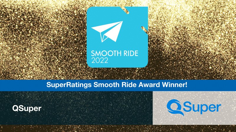 Congratulations @QSuperFund, winner of the SuperRatings Smooth Ride Award #FOTY21