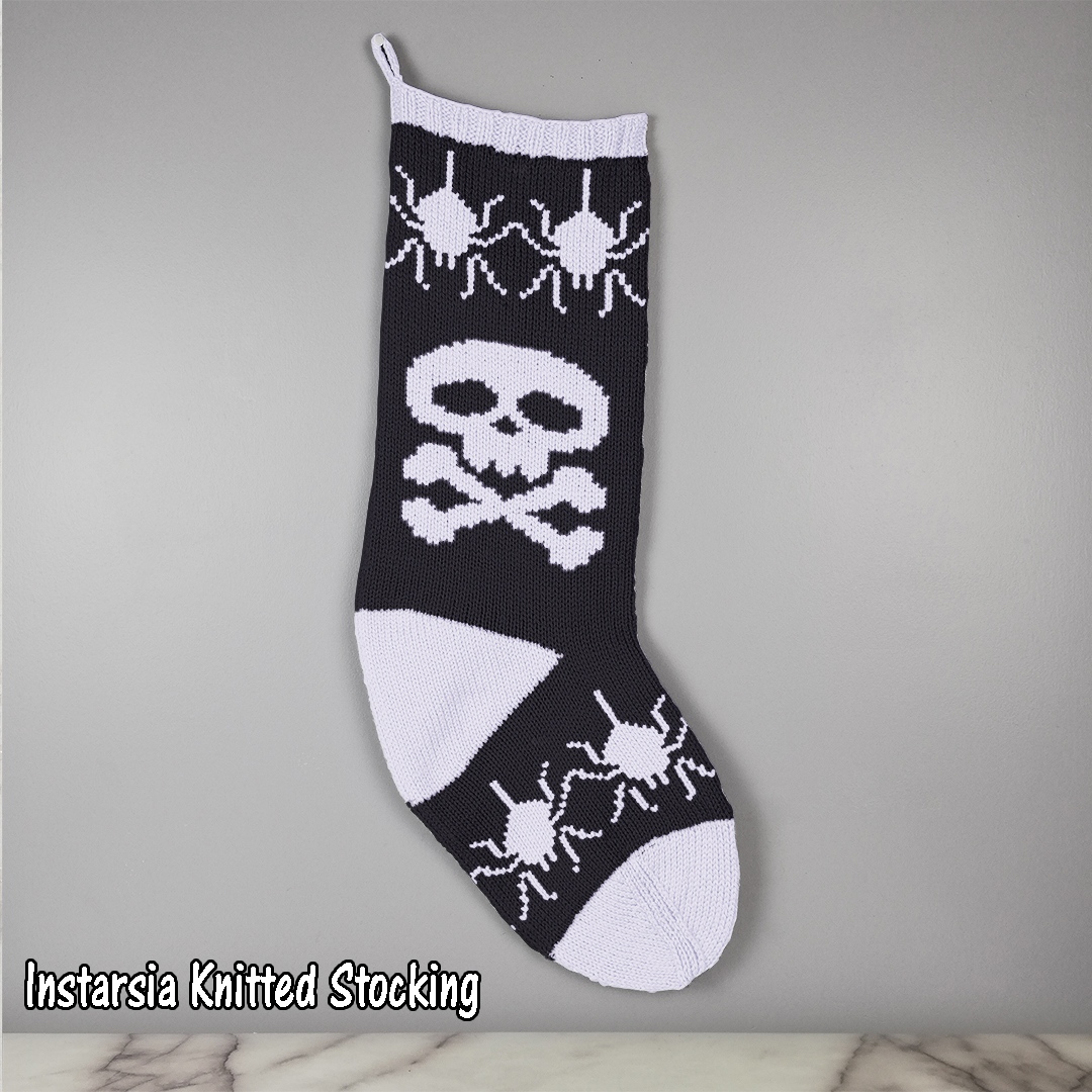 instarsia's tweet photo. https://t.co/jceyGaZDLo

Skull &amp; Crossbones Instarsia chart on Stocking base pattern

#Halloween #Halloweendecor #Halloweenstocking #knittedstocking #knittingpattern #knit #knittersofinstagram #knitting #knittingpattern #spookyknits #halloweenknits #skull #Skullandcrossbones https://t.co/2XHTrtctrm