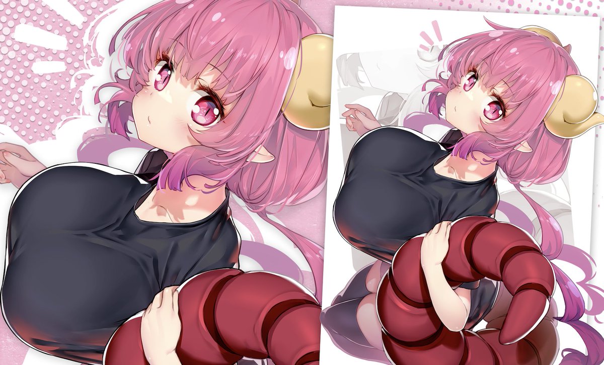 「エアサンクリ 新作発表⑱
イルル の スリーブ や プレイマット になります!
」|EATOS@サンクリ2023Spring A09abのイラスト