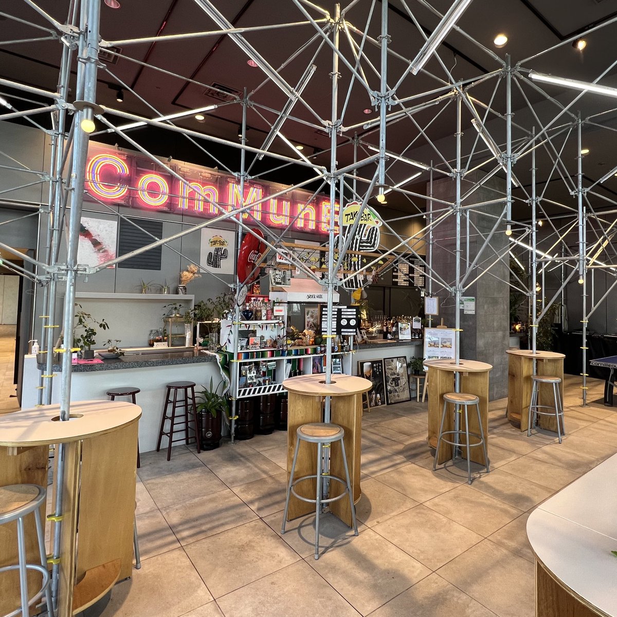 TokyoTechMeetup's tweet photo. We couldn’t have asked for better weather for tonight’s event 🌇

The venue is all set up, and will be serving food and drinks 🌮🍻

We’re so excited to see all of you again from 18:30 at Commune PARCO in Shibuya✌️ https://t.co/Plj5kWQSTo
