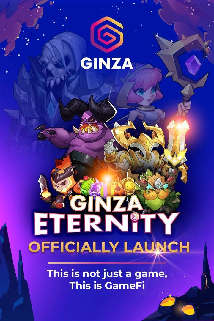 Proudly announce that Ginza Eternity will be launched soon. Claim your airdrop upto 100,000 GEC Token. Share the excited news ! 
Follow + Like + Share } 100,000 GEC. 
Give your BSC address in the comment. We will send the airdrop to you once the Eggs of hero is ready to hatch !