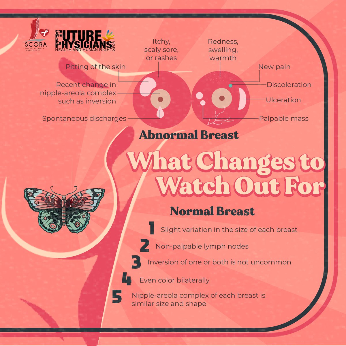 𝗟𝗲𝗮𝗿𝗻 𝗺𝗼𝗿𝗲 𝗯𝘆 𝗿𝗲𝗮𝗱𝗶𝗻𝗴 𝗼𝘂𝗿 𝗳𝗲𝗮𝘁𝘂𝗿𝗲 𝗯𝗲𝗹𝗼𝘄!
𝗧𝗼𝗴𝗲𝘁𝗵𝗲𝗿, 𝗹𝗲𝘁’𝘀 𝗯𝗲 𝗕𝗿𝗲𝗮𝘀𝘁-𝗔𝘄𝗮𝗿𝗲! 💗

#BeBreastAware
#BreastHealth
#BreastCancerAwarenessMonth
#SCORA