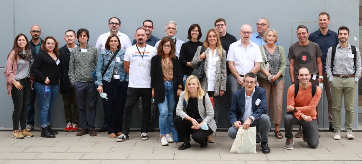 StretchBio's tweet photo. The Kick-off Meeting of the @StretchBio project was held on October 6 at the Faculty of Physics of the @UniBarcelona with the presence of all the partners of the consortium @UniBarcelona @In2Ub @DTUtweet @DTUbioengineer @UniFreiburg @Leitat #ReadyCell
👉 https://t.co/VTfNwXkKSv https://t.co/xXOjSGRiwQ