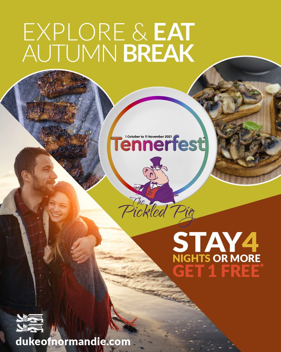 November is a great month to visit the island, especially if you love your food, and at our very own <a href="/PickledPigGsy/">The Pickled Pig</a> you’ll be spoilt for choice.

Take advantage of our ‘Stay 4 nights or more and get 1 free’ offer! Head over to our website to book your stay today.