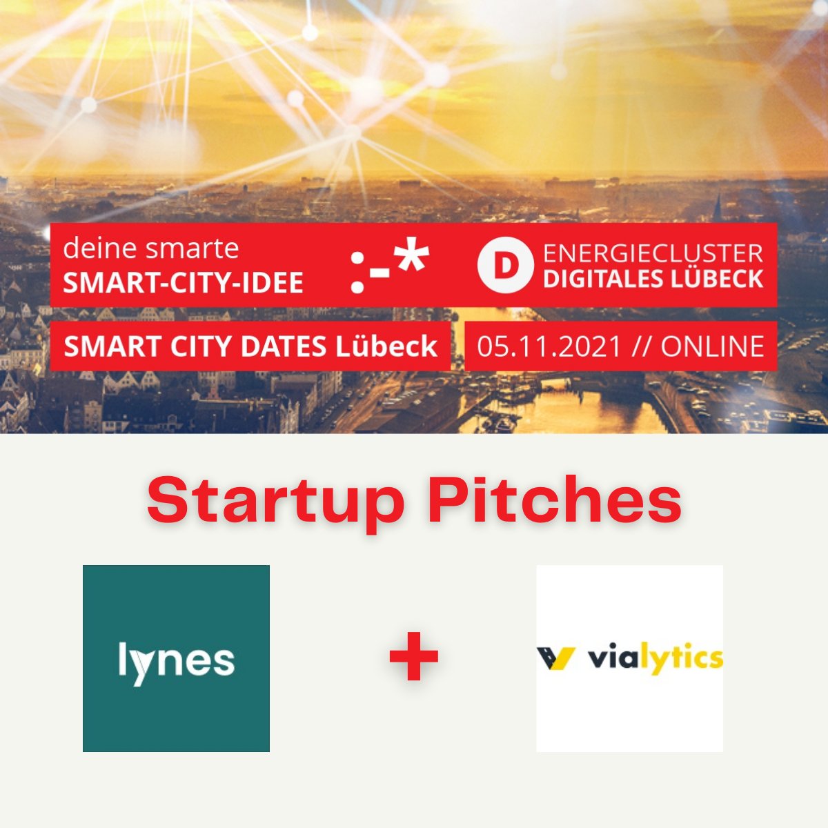 So smart kann Mobilität sein: Die Angebote reichen von Smartphone-basierten Lösungen für sichere Straßen und Radwege, bis hin zu Bonuspunktesysteme für die ÖPNV-Nutzung. Vialytics und lynes GmbH beschäftigen sich genau mit diesen Themen und pitchen Ihre Lösungen am 05.11.!