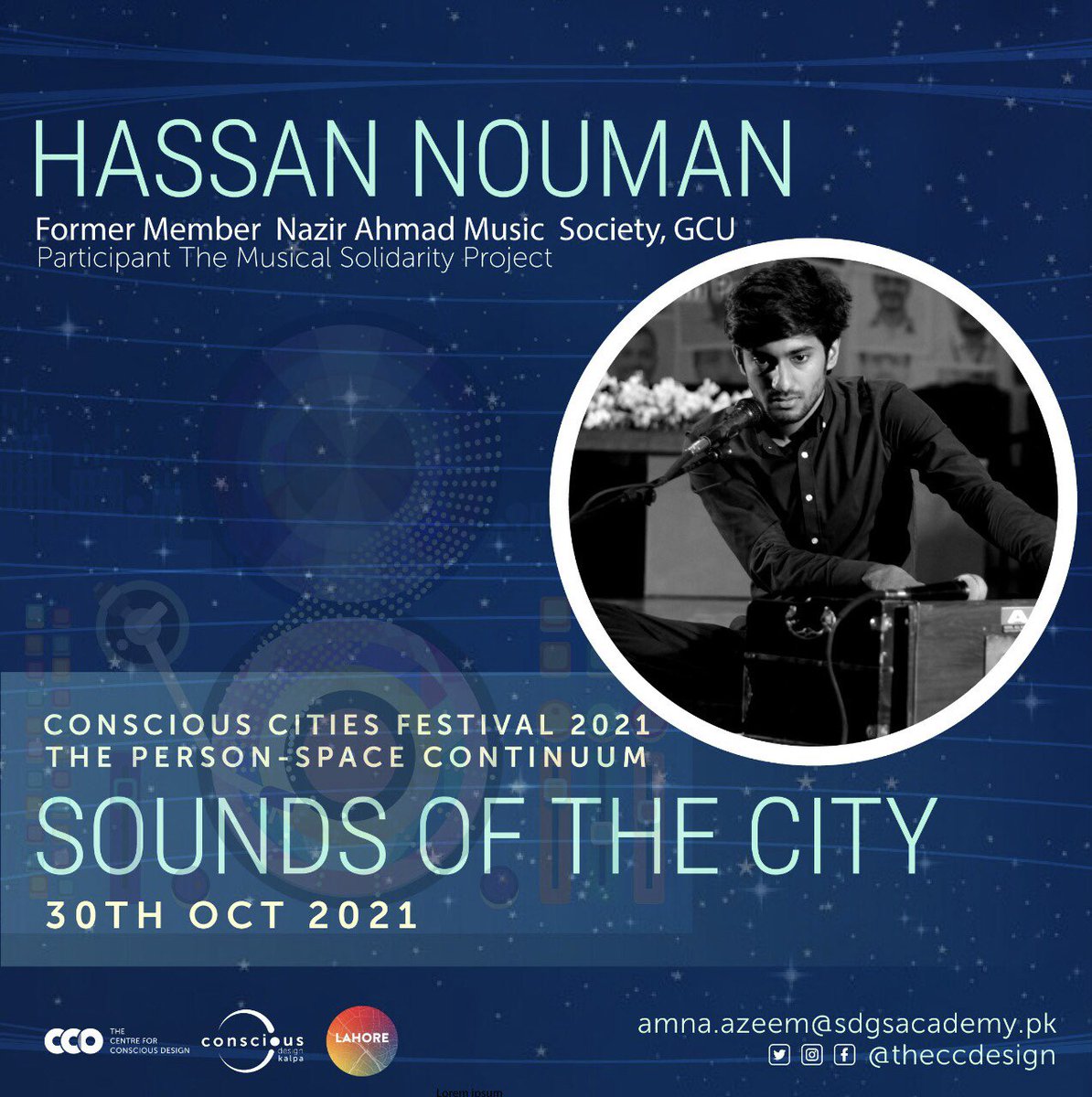 ConsciousLahore's tweet image. Excited to be part of “Sounds of the City”