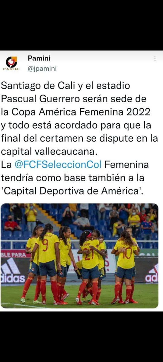 mariotrujillo80's tweet photo. 👌🏼Que buena noticia para Cali, es un obligación de todos estar a la altura 💯. No esperemos mucho de los entes gubernamentales, me refiero a nosotros, a los ciudadanos que amamos nuestra ciudad ❤️ y a los que siendo de otras partes, hoy viven en ella 🙏🏻 https://t.co/weMAVLQTEn
