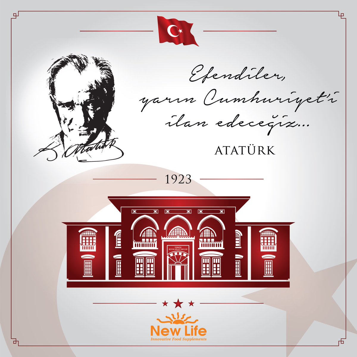 NewLifeTurkiye's tweet photo. Yaşasın Cumhuriyet!🇹🇷 https://t.co/aCYlhyT0Qf
