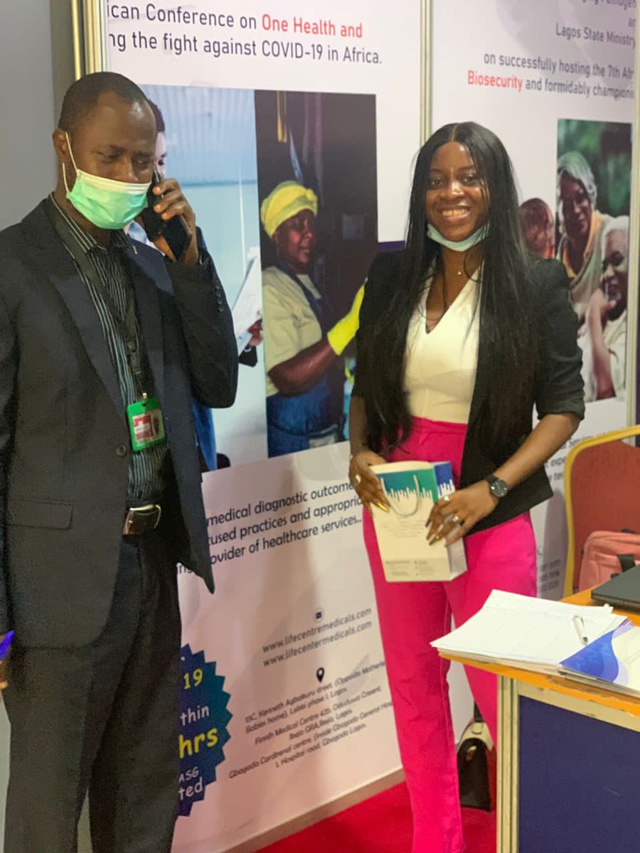 LifeCentreMedic's tweet photo. Day 2 of the 7th African Conference on One Health and Biosecurity in Africa
Today we’d be discussing Vaccine Strategy; One Health & Climate Change; and Communication and the role of Civil Society Organization
#getconference2021 #africanconference #health #biosecurity #genomics https://t.co/Rzh2W89GqX