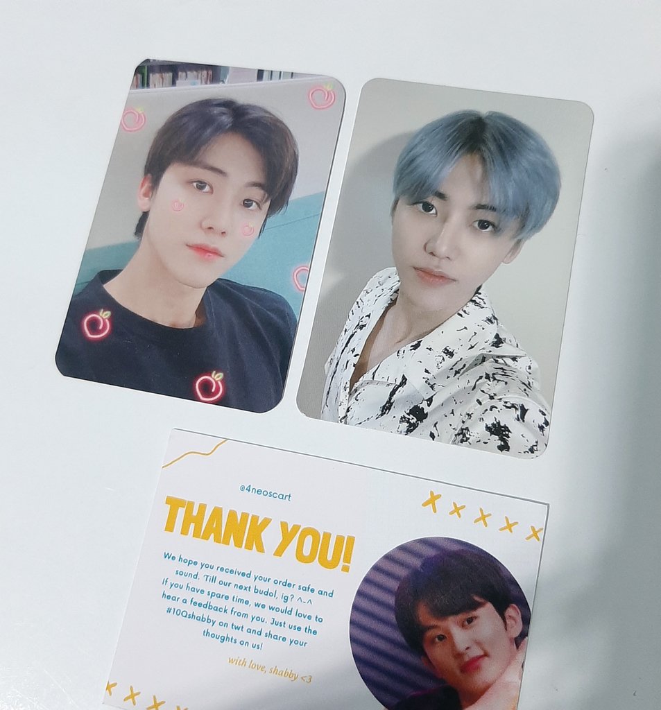 defffsouul_'s tweet photo. Hi, @4neoscart thank you so much, jaemin arrived safely! 💖 :"> 
#10Qshabby https://t.co/vfVUbZlqmu