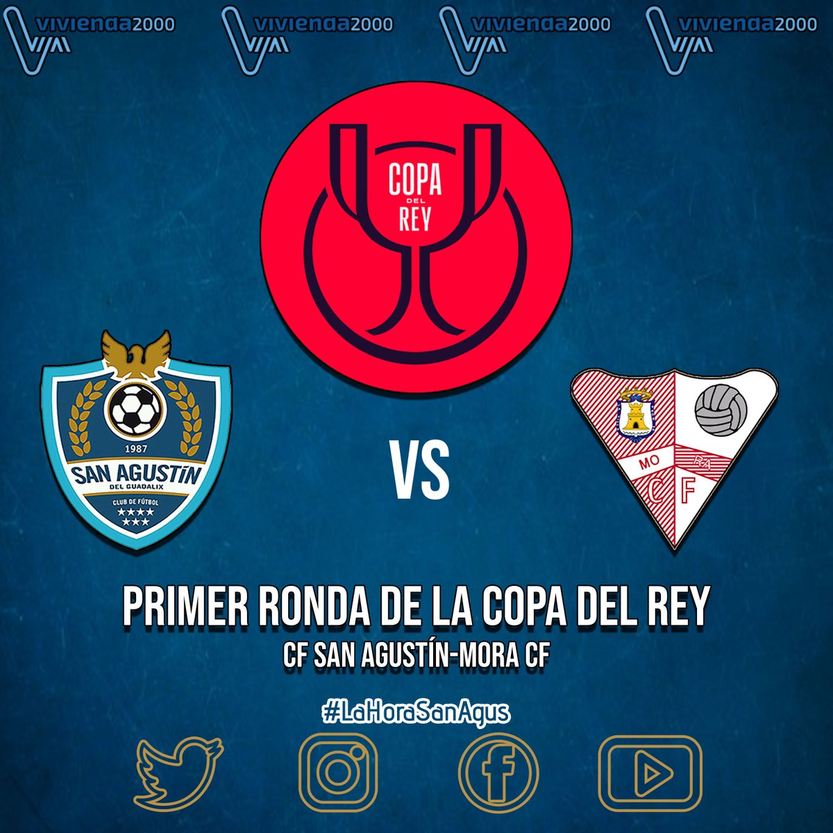 CF_SanAgustin's tweet image. Copa del Rey 🏆

Ya conocemos a nuestro rival, jugaremos en casa ante nuestra gente frente al @Mora_CF , será un placer recibiros.

#LaHoraSanAgus