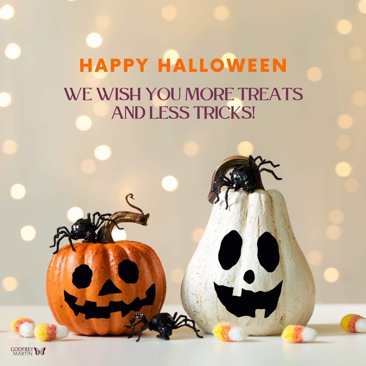 Happy Halloween from all of us at Godfrey Martin! We wish you more treats and less tricks!

#halloween2021