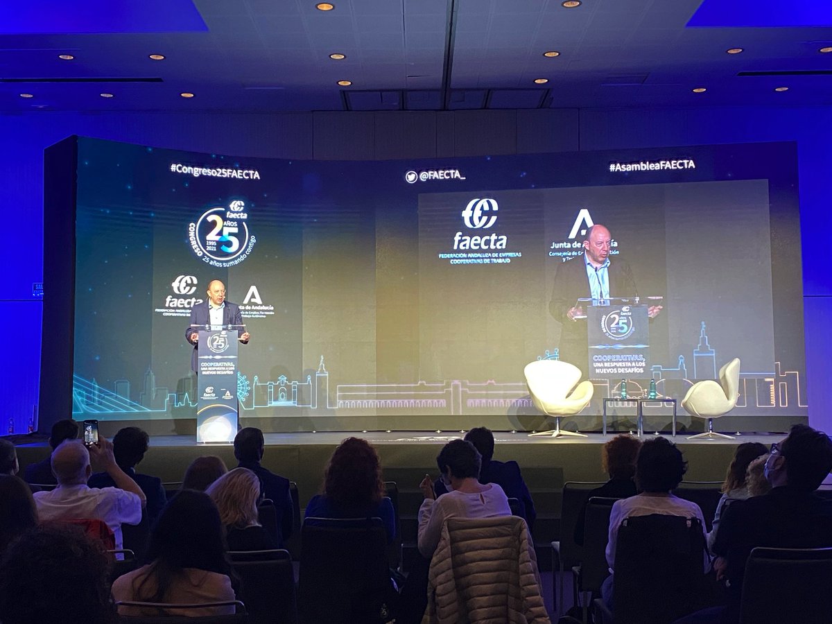FAECTA_'s tweet photo. Damos la bienvenida a @GonBernardos, Doctor en Economía por la Universidad de Barcelona. Director del Máster en Asesoría, Gestión y Promoción Inmobiliaria. Ha publicado 34 libros y 502 conferencias.
#AsambleaFAECTA #Congreso25FAECTA #Cooperativas #CooperativismoAndaluz https://t.co/XeNDyB9uDj
