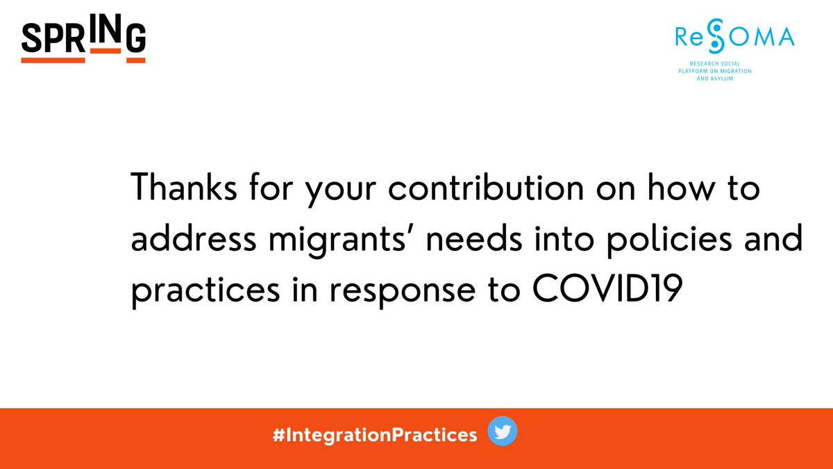 H2020_sprINg's tweet image. Thank you for joining us today! #IntegrationPractices