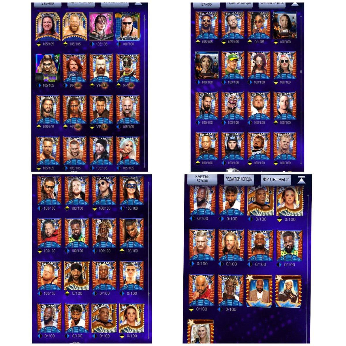 AlexRagnarr's tweet photo. WWE Supercard Summerslam21++ account in sale
31к supcoins, 500 tickets 
tied to Facebook page 
A lot of special cards and renders since goliath tier 
Have cards of 1 season 
!You get login and pass only after i get money to Paypal
Waiting for best price offer
Starting price 100$ https://t.co/7C27Rn1wG9