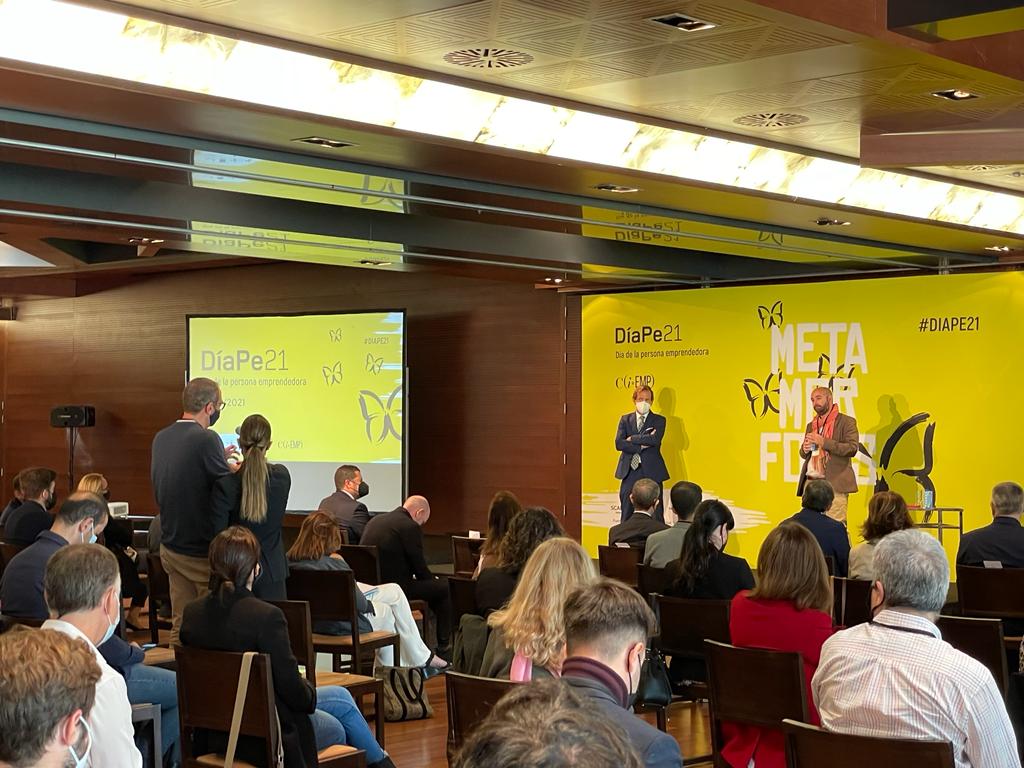 ZakutHub's tweet photo. Ayer estuvimos en #DIAPE21 ¡Muchas gracias @infoRMurcia @ArmadaAlvaro @soyjoaquingomez por hacer estos eventos posibles y hacer de Murcia un referente en #emprendimiento! 🚀🙌
#elfuturoempiezaenmurcia https://t.co/wooGujizmI