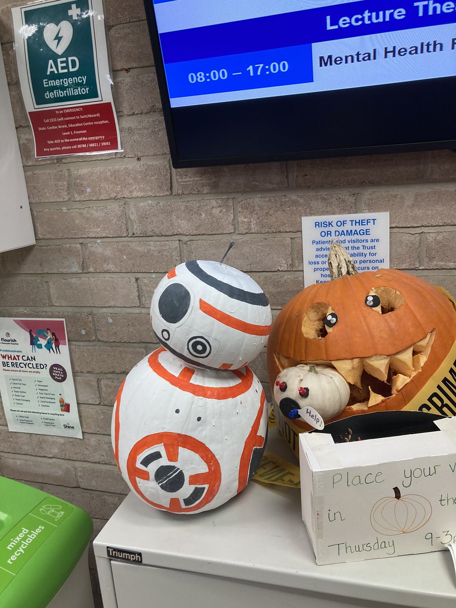 NuTH Workforce Development (@developnuth) on Twitter photo A new addition to our Pumpkin Challenge has appeared this morning and wow the competition is heating up. Some very talented people <a href="/developnuth/">NuTH Workforce Development</a> A new addition to our Pumpkin Challenge has appeared this morning and wow the competition is heating up. Some very talented people <a href="/developnuth/">NuTH Workforce Development</a>