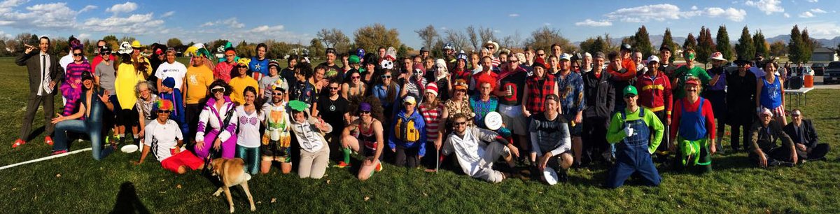 Halloween Hat is this Saturday (Oct 30)! Please come join us for some spooky ultimate! We will decide teams once you get there. COME IN COSTUME!!

Elk Ridge Middle School
3695 W 9800 S, South Jordan

9am  sign up/get sorted onto a youth or adult team
10-3pm games