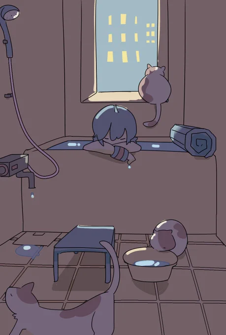 お風呂に入ってみたかったKAITO 
