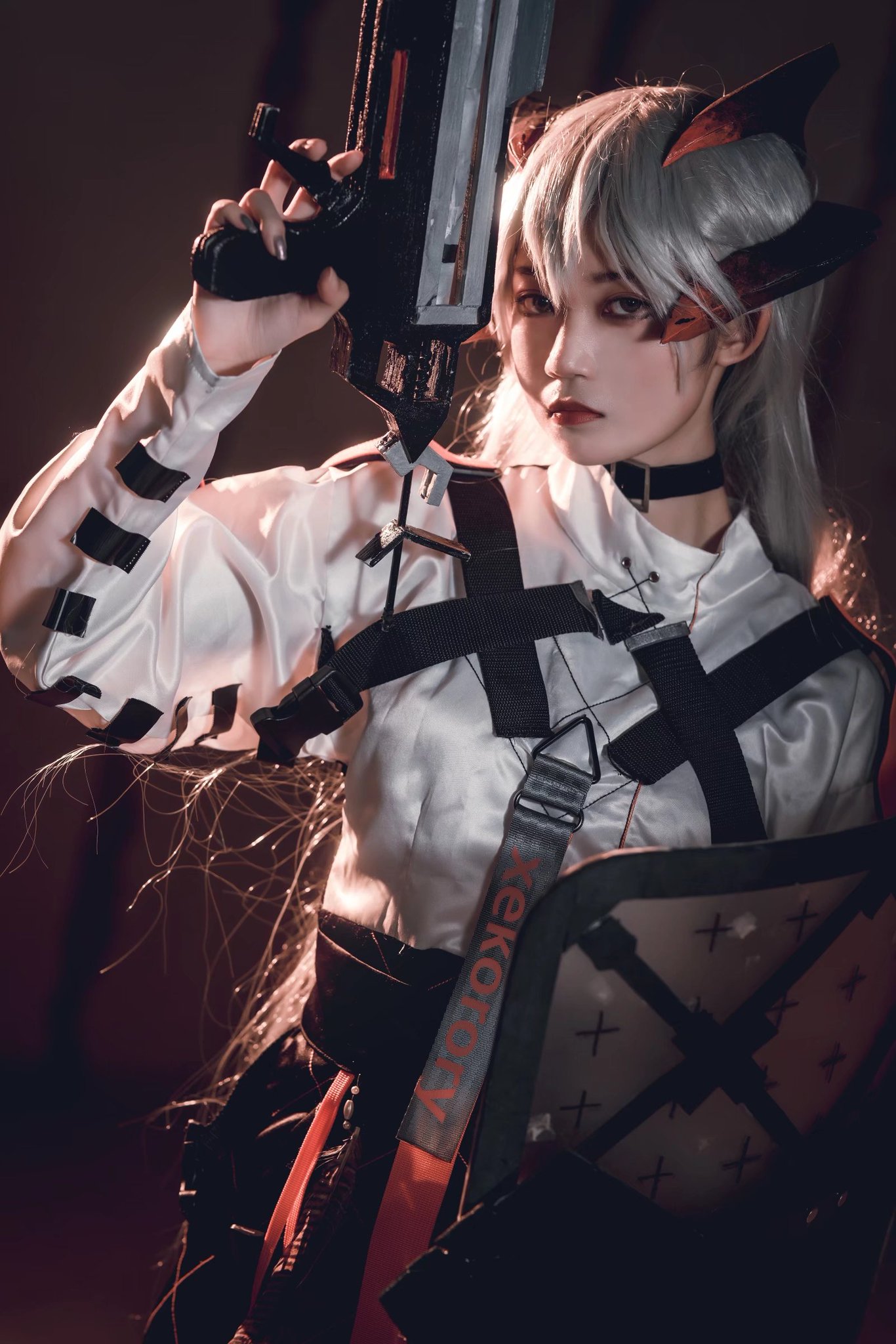 アークナイツ　W　サルカズ傭兵団のリーダー　コスプレ　COSPLAY アークナイツ W サルカズ傭兵団のリーダー コスプレ COSPLAY