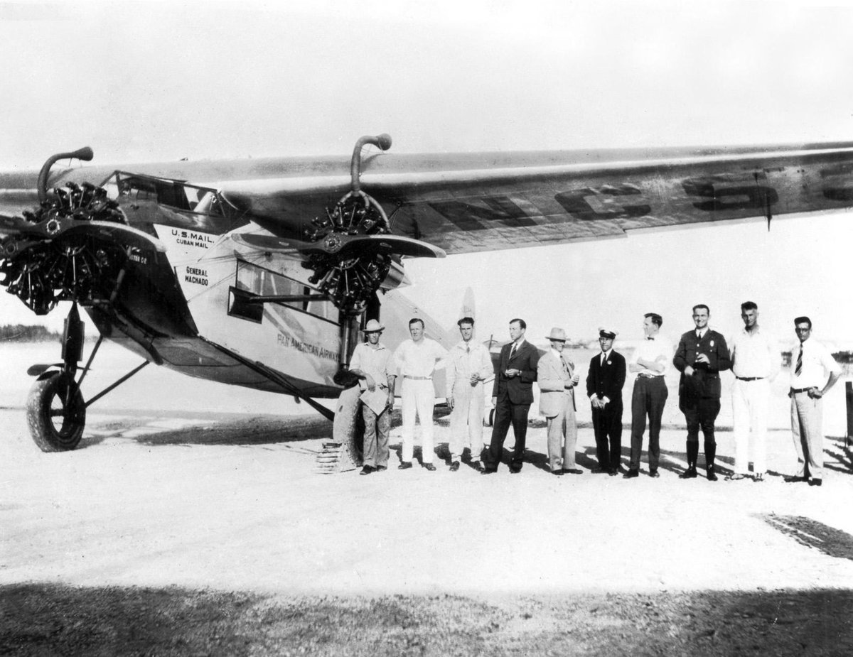 Pan Am commenced scheduled air mail service 94 years ago on October 28, 1927 between Key West, Florida and Havana, Cuba. This was the first “official” flight in what would eventually become the greatest airline in the world. We know it as Pan American World Airways.