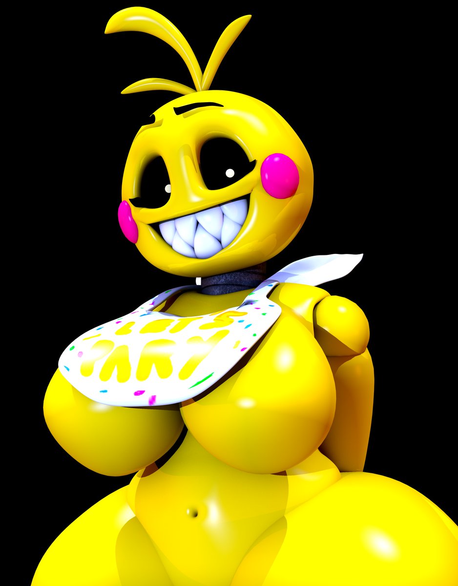 A Toy Chica :3 Original Model By @DangoDanger 3D Model By @NsfwSanco (extra...