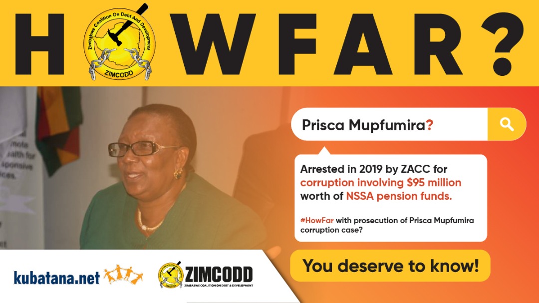"The culture of long,drawn-out prosecutions &amp; the “catch &amp;  release syndrome” must come to an end.The arrest &amp; successful prosecution of corrupt “big &amp; small fish”alike,must be the new normal,” President <a href="/edmnangagwa/">President of Zimbabwe</a>, 2020 Anti-Corruption Day. #HowFar Prisca Mupfumira case?