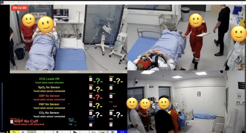 JalonenJohanna's tweet image. #JointSimulation between seven institutions now #OnLine- #Multiprofessional #Scenario of #AcuteGeriatricPatient. Good job done by students of practical, acute care and general nurses, and a doctor candidate👍🏻👍🏻👍🏻@TurkuAMK @UniTurku @HAMK_UAS @TAITurku @HAAGAHELIAamk &amp;amp; Hyria