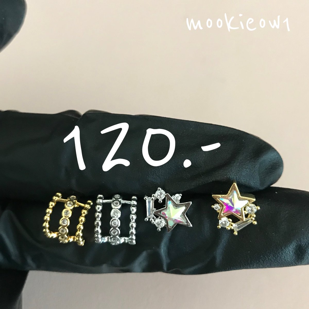 𝙢𝙤𝙤𝙠𝙞𝙚𝙤𝙬 💚จิวหูก้านยาวทำความสะอาดง่าย tweet media