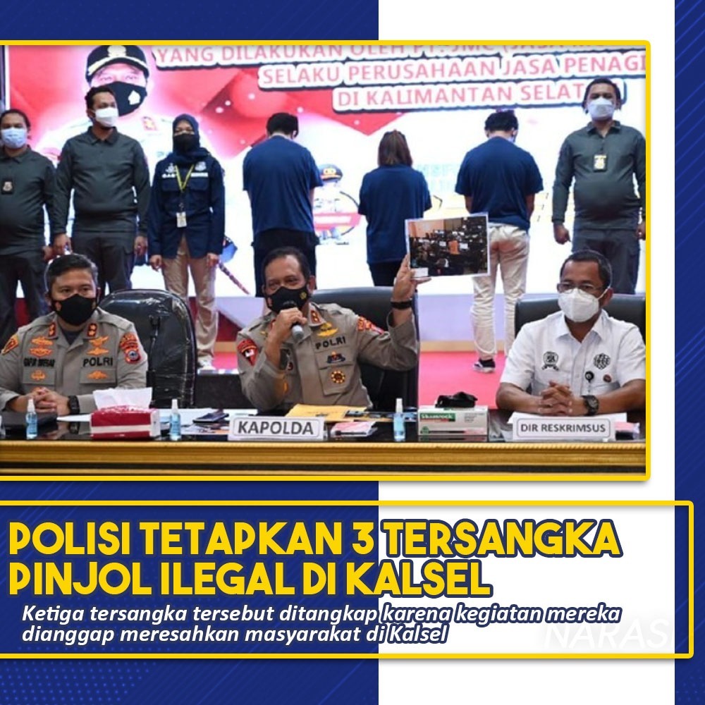 humaspolsulteng's tweet photo. Polri berhasil menangkap 3 orang tersangka kasus pinjaman online ilegal di Kotabaru, Kalimantan Selatan

#JagaKeamananNegeri
Polri Presisi Berprestasi https://t.co/iDJPfEsZdC