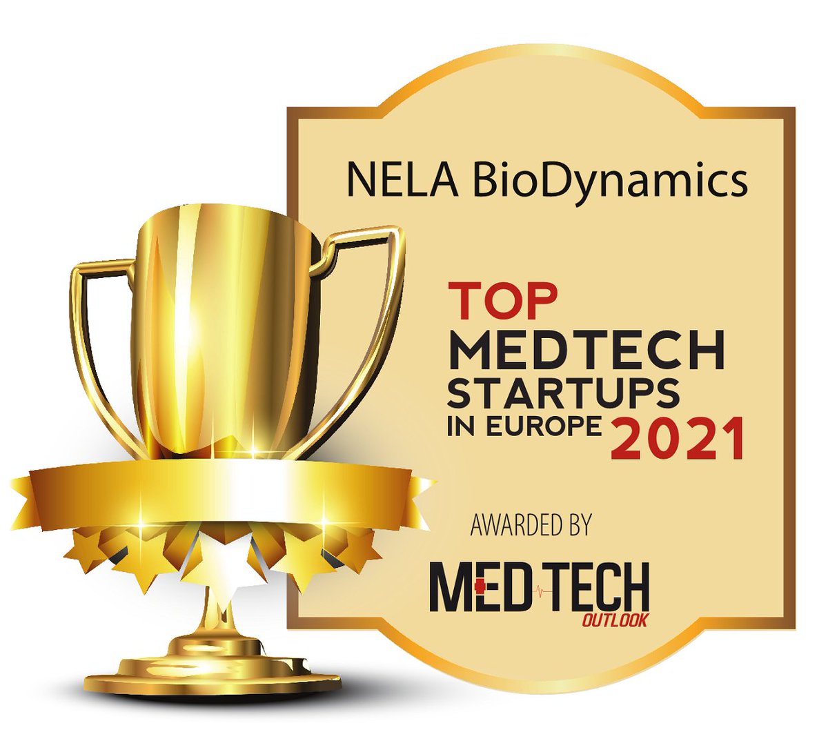 NelaBiodynamics's tweet photo. ✌️Thank you Medical Tech Outlook for selecting us as one of the Top 10 startups in MedTech 2021 in Europe.
Read the full post: https://t.co/4yDBQyOBLA
We are very excited to receive this recognition for the hard work of NELA's team! 👏👏
#arthroplasty #medicaldevices #investment https://t.co/DgemkKK1M4