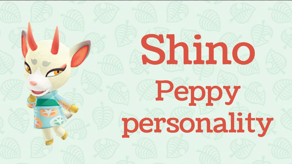 nookipedia's tweet photo. Meet Shino the peppy female deer.

From Pocket Camp: "Shino seems like the quiet, mysterious type—before she starts talking, that is. She tries to befriend everyone she meets and will probably tell them her whole life story in the process."

https://t.co/X2amyJ0nIV https://t.co/YyfZDdI3X2
