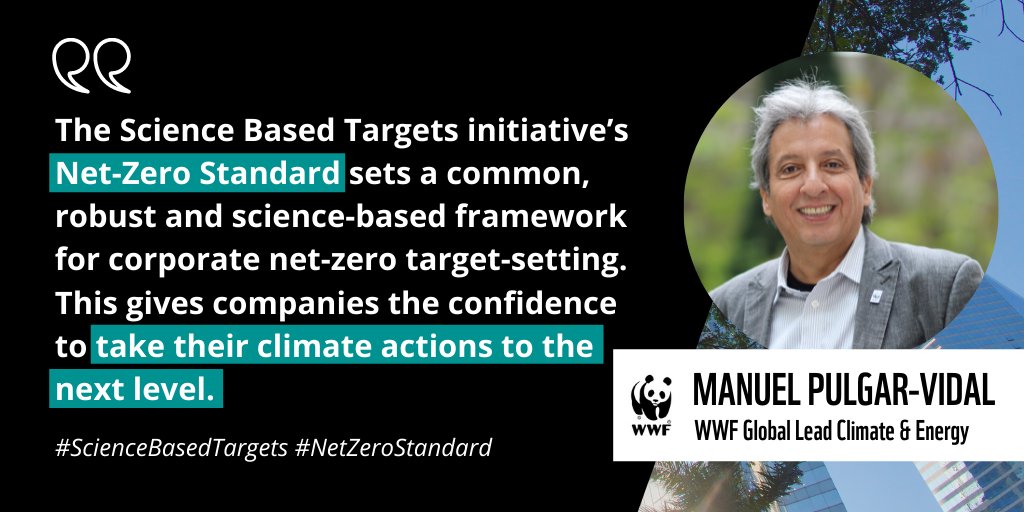 WWFclimatebiz's tweet photo. .@sciencetargets has launched the world's first #NetZeroStandard!

Companies now have a robust framework to enable strong, science-based #ClimateAction and help them do their part to limit temperature rise to 1.5°C.

Find out more: https://t.co/ITPqi8jRwU #ScienceBasedTargets https://t.co/iUhq4LAfWn