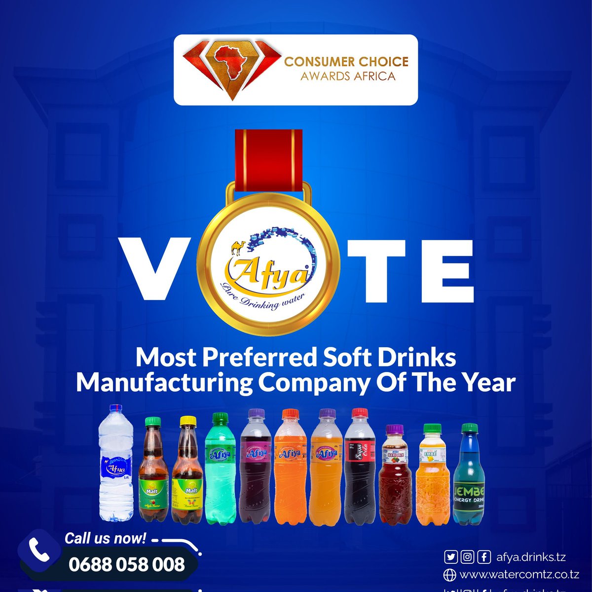 bajabiri's tweet photo. #Watercom imependekezwa kwenye tuzo za Consumer Choice awards Africa kwenye kipengele cha "Most prefered soft drink manufacturing of the year" kupitia maji yangu @AfyaPure Jembe, Afiya, pamoja juisi . Link below, wape VOTE wakombozi wa wanyonge hawa
https://t.co/FDohyPdIY1 https://t.co/BR8JzKdvwi
