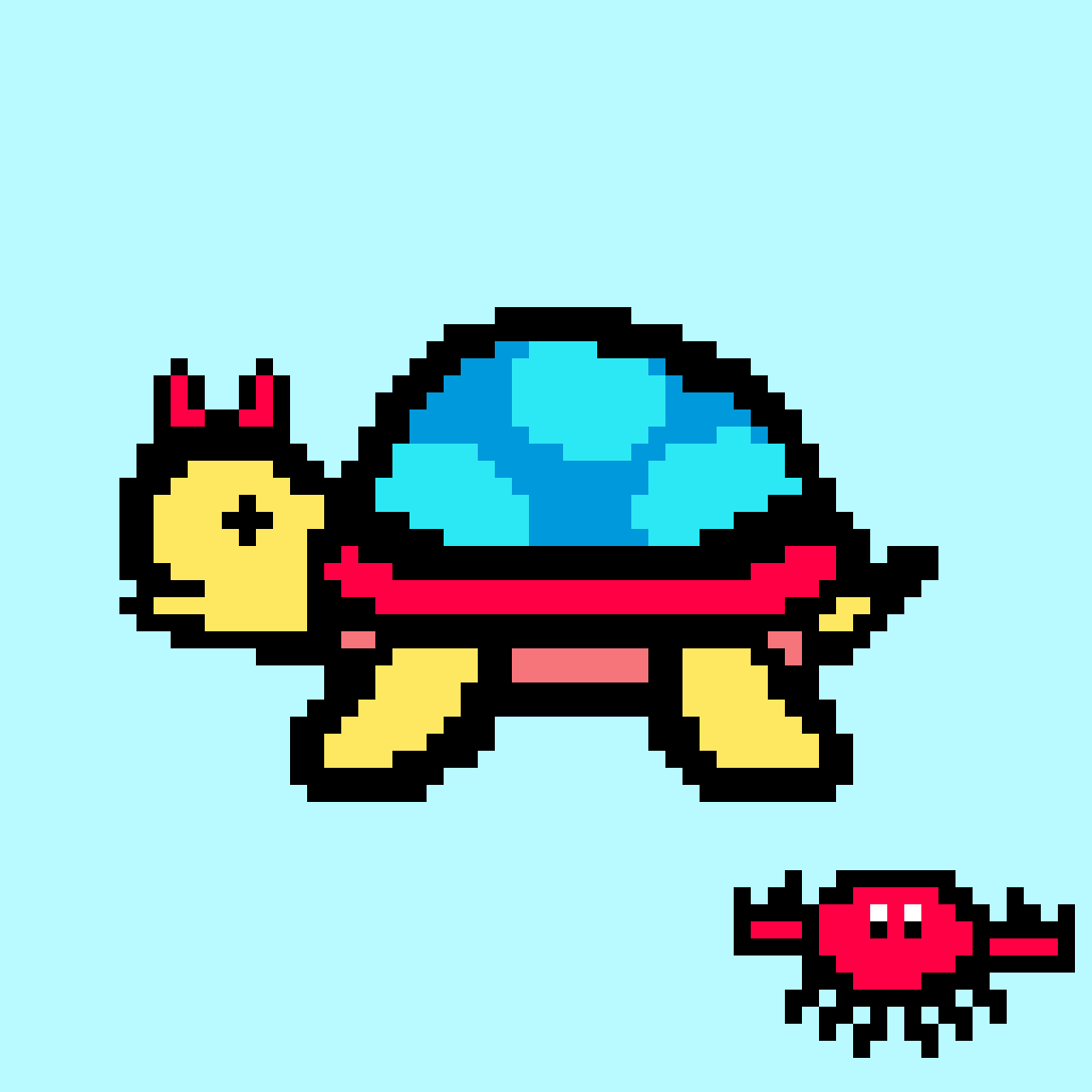 MadTiff's tweet photo. @TheMoonCarl @TinyTurtleNFT there's only a limited supply of 300 and it is not a randomly generative project. https://t.co/mIaSkATavH