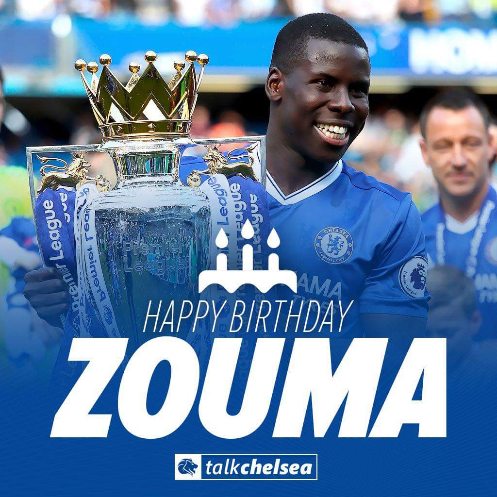 Happy Birthday to former Blue, Kurt Zouma, who turns 27 today! 