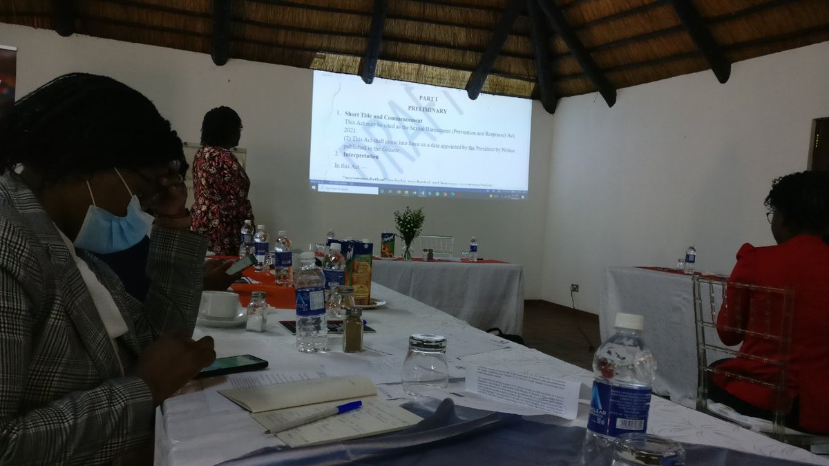WalpeAcademy's tweet photo. Adv @damiso_choice unpacks the #SexualHarassmentBill explaining how it has been structured and areas it responds to in terms of tacking sexual harassment.
#SexualHarassmentBillNow @NLinZimbabwe @MVerwijk @wlsazim @MUSASAZIM @AdultRapeClinic @ZimWomenLawyers @GenderZimbabwe https://t.co/BTona44ubY