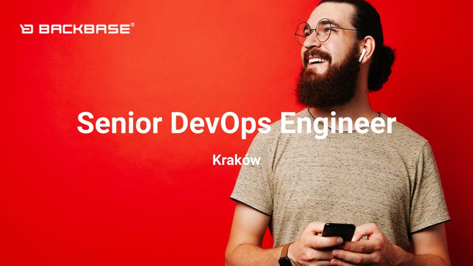 Here comes the #DevOps!

We are kicking off our core DevOps team in #Poland to oversee all of our upcoming projects and implementations. You will be the lead here and have the constant support of the greatest DevOps minds across <a href="/backbase/">Backbase</a>.
Check this! workatbackbase.com/job/senior-dev…