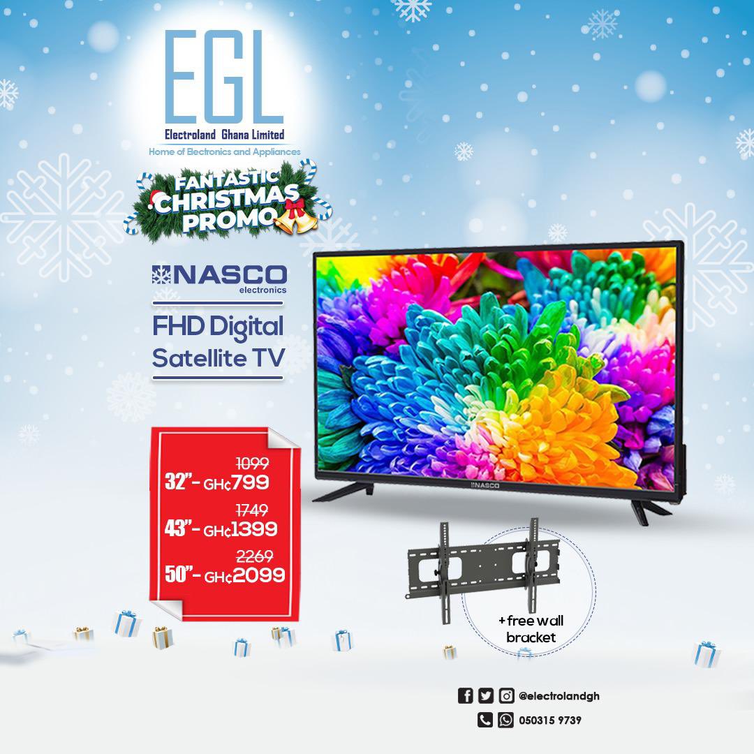 Serwaa_Amihere's tweet photo. Did I tell you to visit @electrolandgh showrooms  for a fantastic home happiness with @nascoghana tvs at whooing discounts? Rush now! Call 0502989894 for any info #christmas #egl #electroland #nasco #tv #specialoffer #discounts #homehappiness #fhd #digitaltv #affordableprice https://t.co/e1Jgh8LdJZ