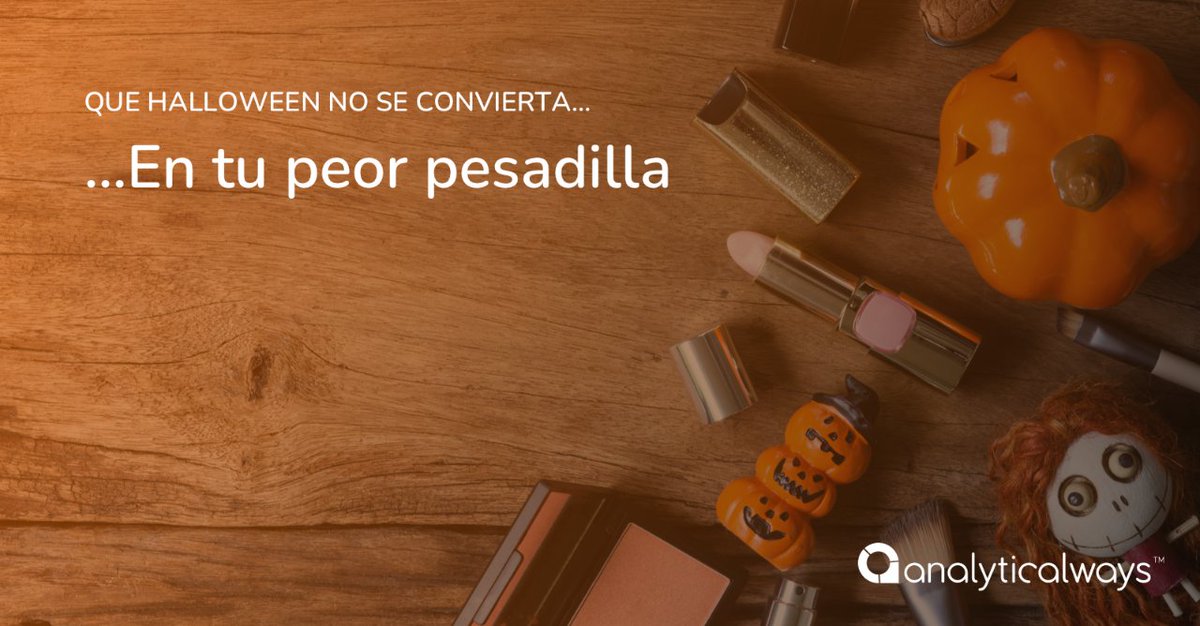 Analyticalways's tweet photo. ¿Cómo está yendo vuestra campaña de Halloween, #Retailers?
¿Estáis ofreciendo una experiencia #omnicanal a los clientes?
Las ventas de última hora pueden daros sorpresas.
Recordad, si evitáis la rotura de stock aumentaréis las ventas y reforzaréis la imagen de vuestra marca https://t.co/XiCuVTk4ve