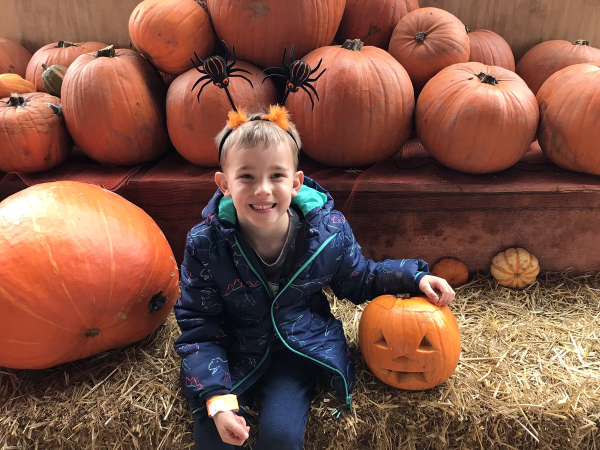 At <a href="/WeAreSanctuary/">Sanctuary</a> we’re having a #pumpkincarving competition and here’s my pretty basic entry 🎃 Thought I might get extra points for my son looking cute…..?

#lifeatsanctuary