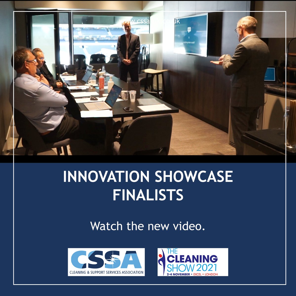 Congratulations to the CSSA Innovation Showcase finalists!

Visit our website to read all about this year's finalists who will be joining us at The Cleaning Show next week.

buff.ly/3nEEQYW

#cssa #innovationshowcase #innovation #cleaningindustry