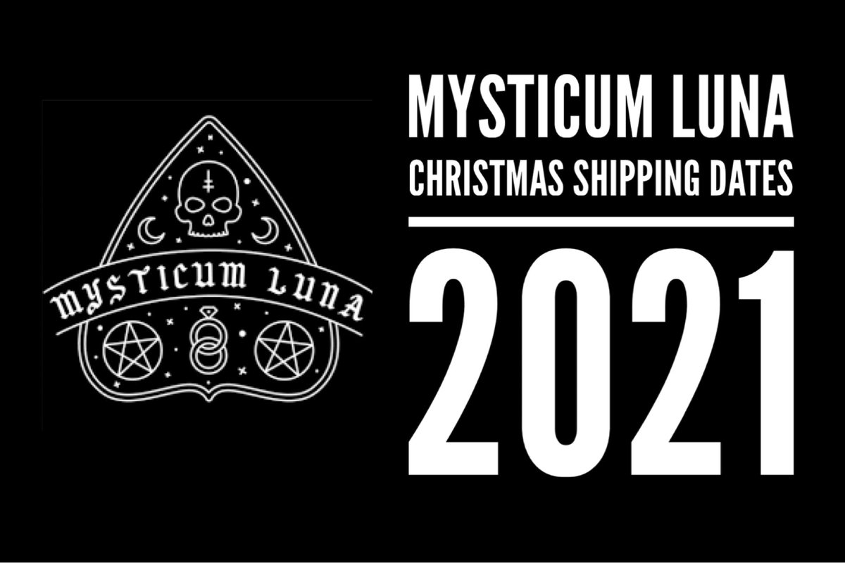 MysticumLuna's tweet photo. NEW BLOG POST!🎄
Christmas Shipping Dates

https://t.co/USfpmm5Z1G https://t.co/Yy157GWdt0