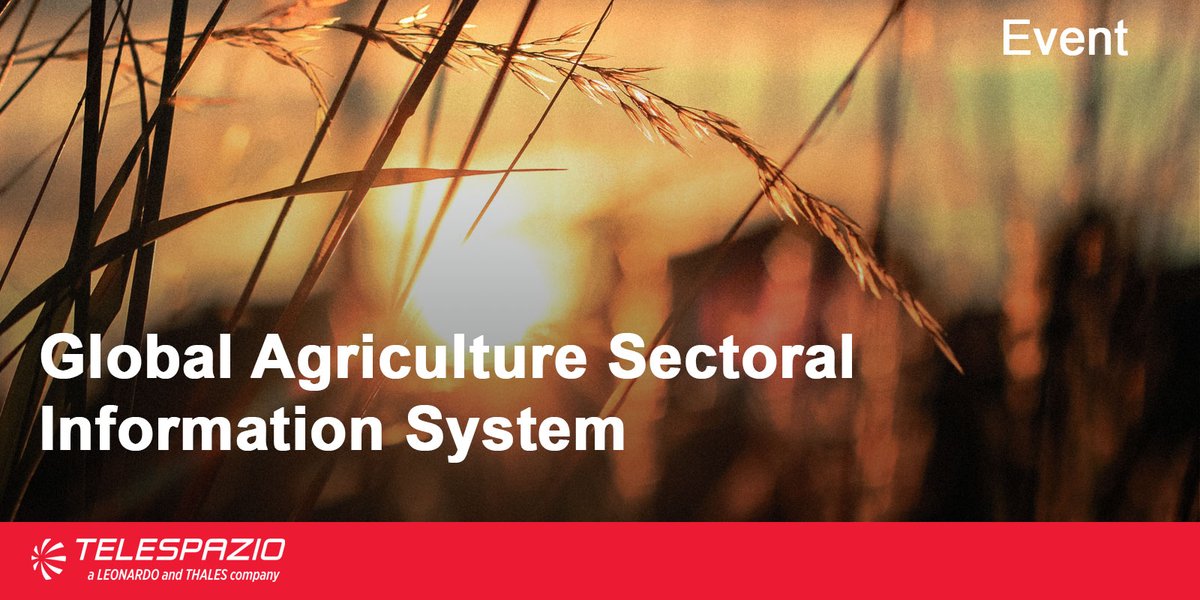 TelespazioUK's tweet image. As we prepare for #COP26, learn more about how we&apos;re supporting #climatechange adaptation &amp;amp; climate resilience through the Global Agriculture Sectoral Information System (SIS) contract, a project born from the #AgriCLASS project. telespazio.co.uk/en/news-and-ev… @COP26 @CIMMYT @DeltaresNL