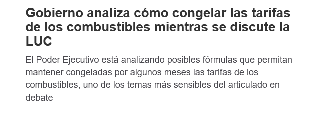 🤬 O sea, confima que es cierto que los combustibles aumentarían por la LUC y la gente la rechazará, salvo que durante unos meses se la engañe y se manipulen las cifras. Sólo hasta después de la votación del referéndum, claro